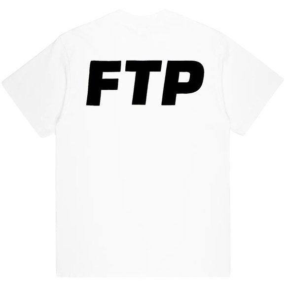 FTP Other - FTP PUFF PRINT LOGO TEE WHITE